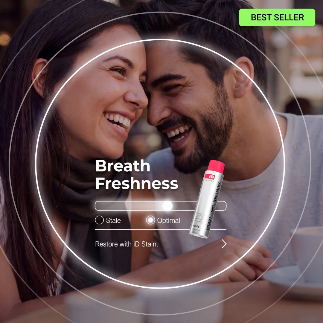 Hismile ad — breath freshness bestseller