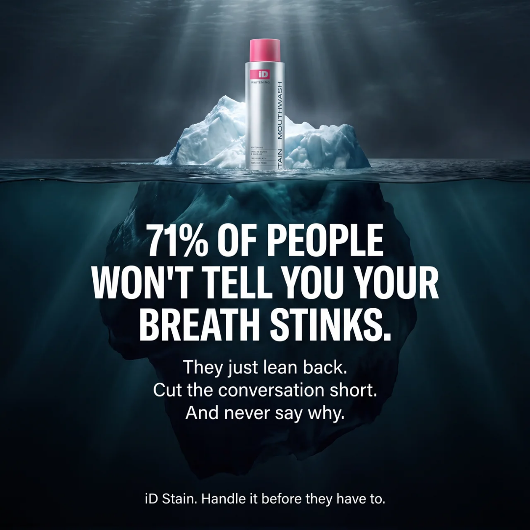 Hismile ad — 71% of people won't tell you your breath stinks