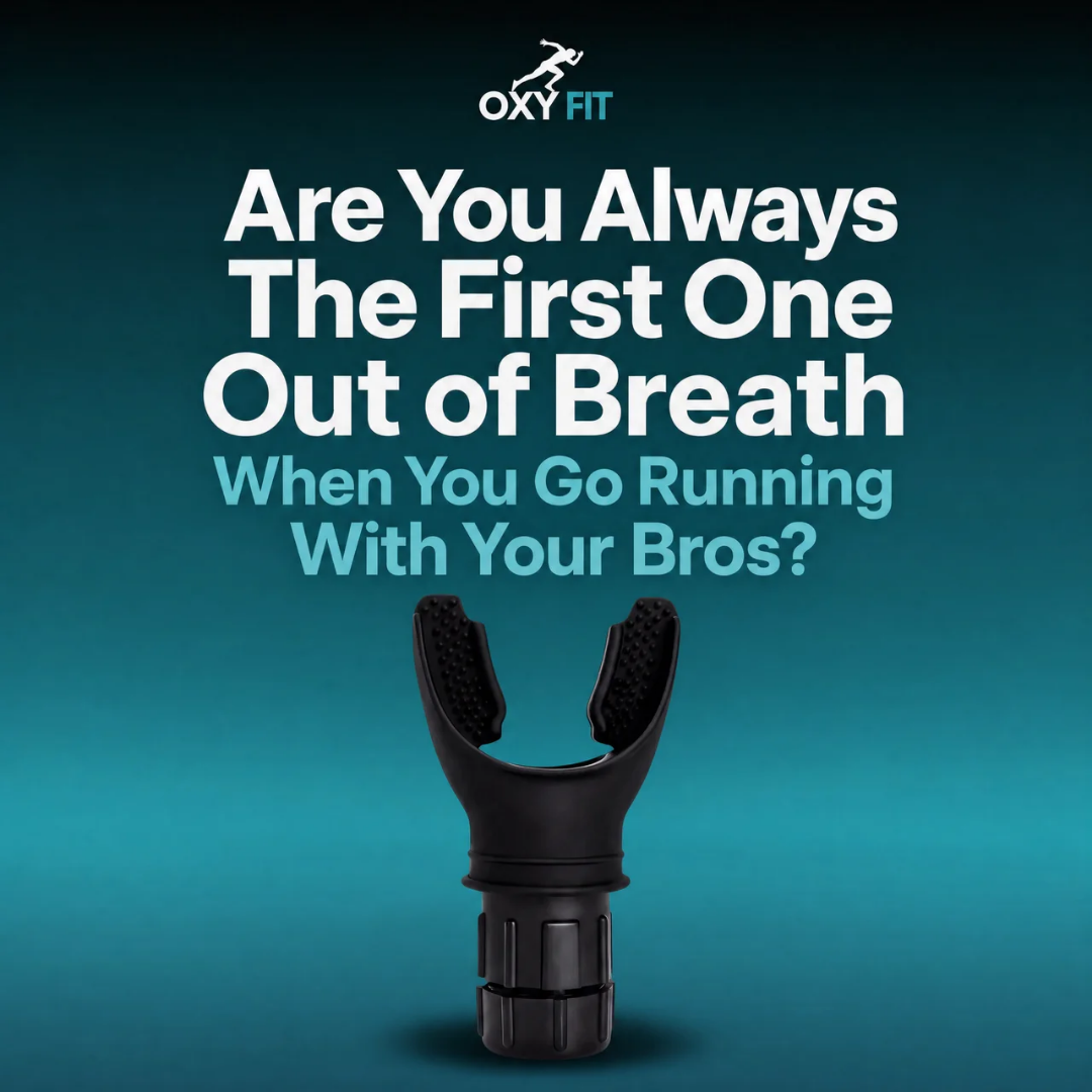 Oxyfit ad — are you always the first one out of breath